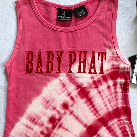 ❌SOLD❌ Baby Phat NWT Tye Dye Tank Top for Girls 4 - Picture 4 of 9